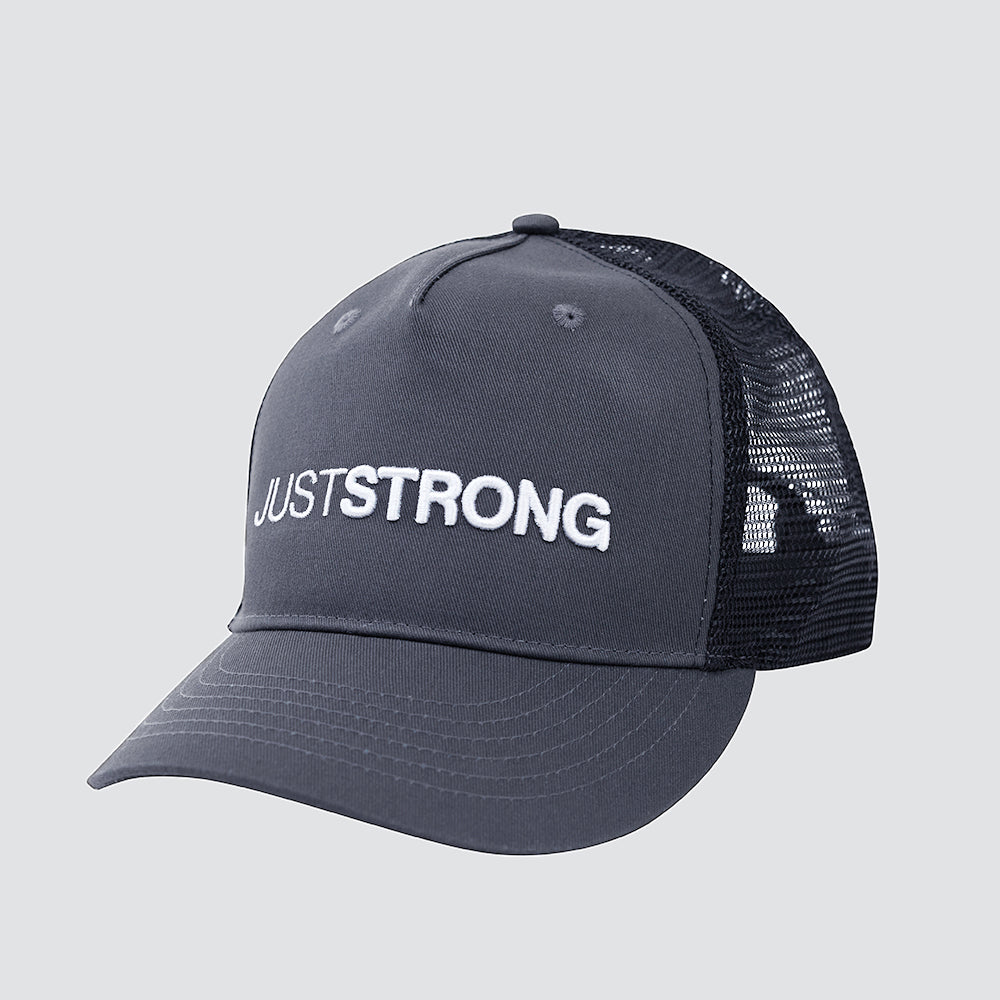 Washed Black Trucker Cap