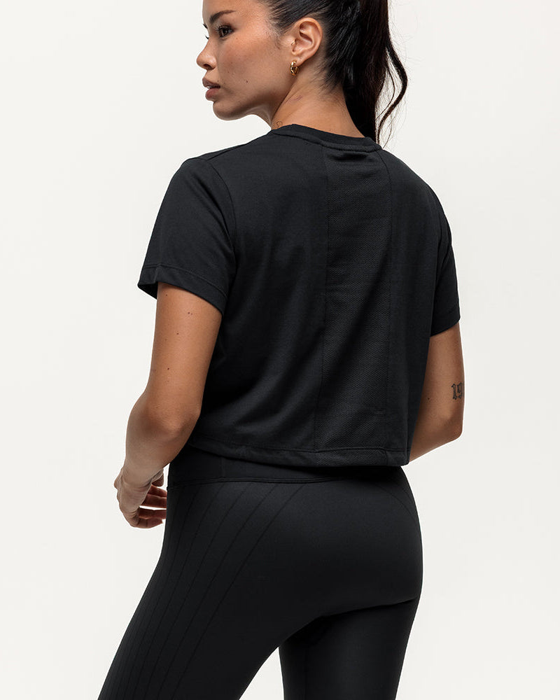 Everyday Drawstring Tee - Black Onyx