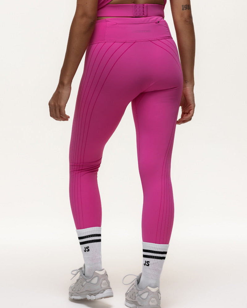 Agility Workout Leggings - Fucshia Pink