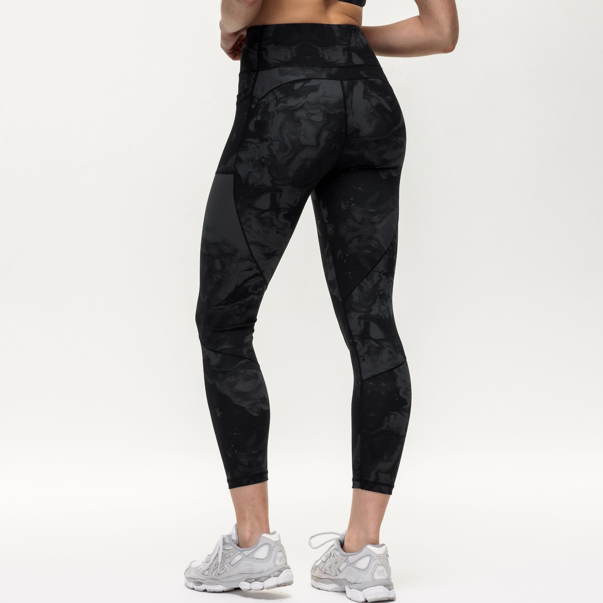 Power 7/8 Training Leggings - Slate Marble