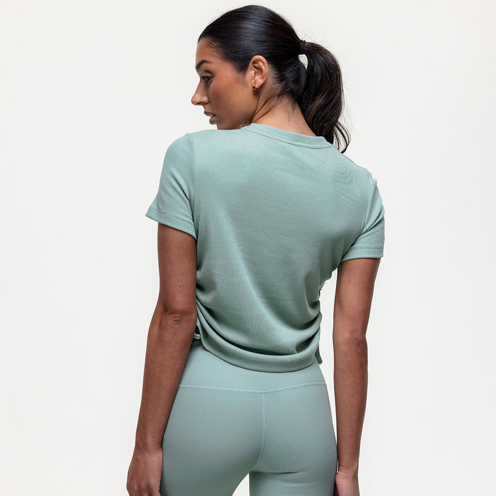 Shanti Ruched Tee - Seamoss