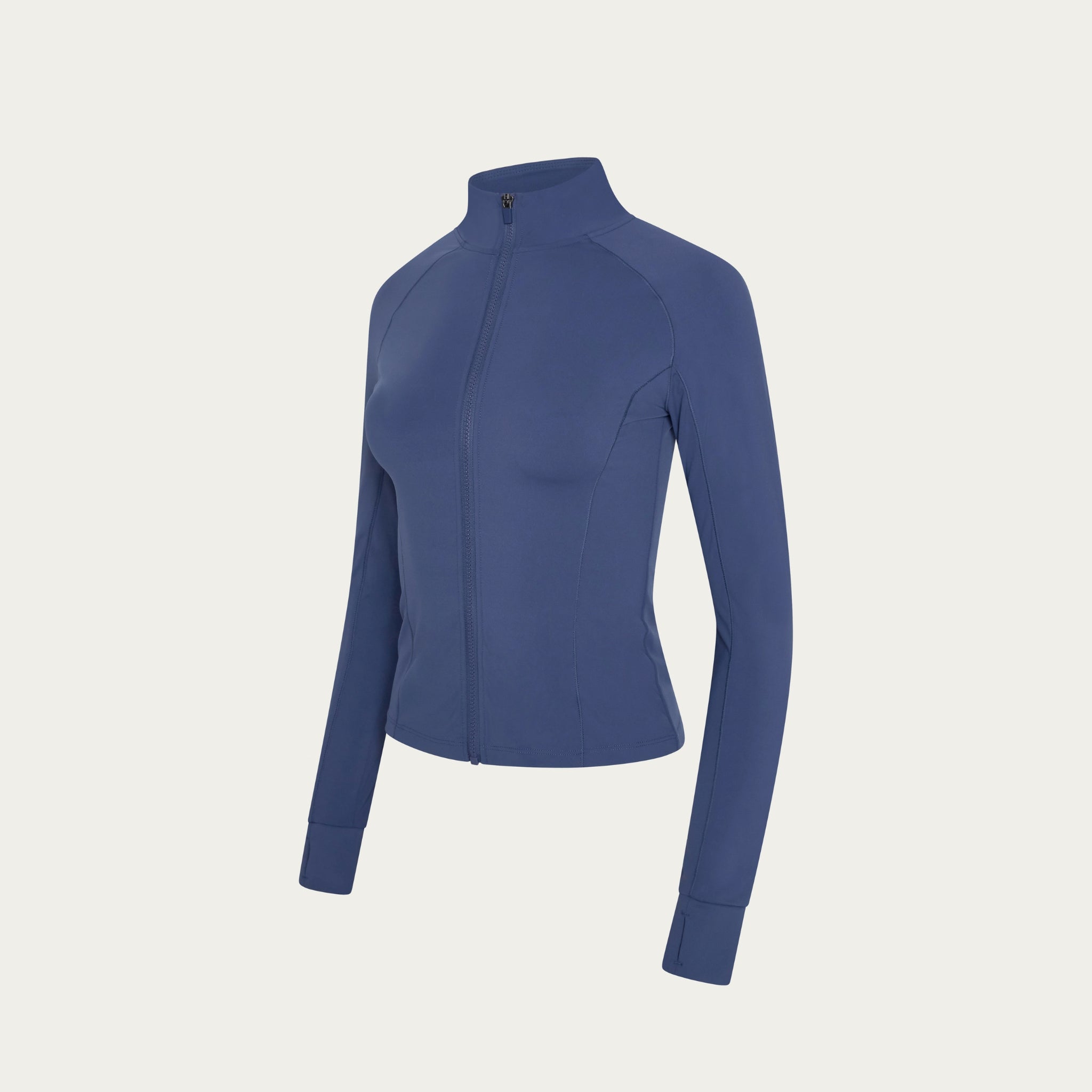 Training Zip Up Jacket - Indigo