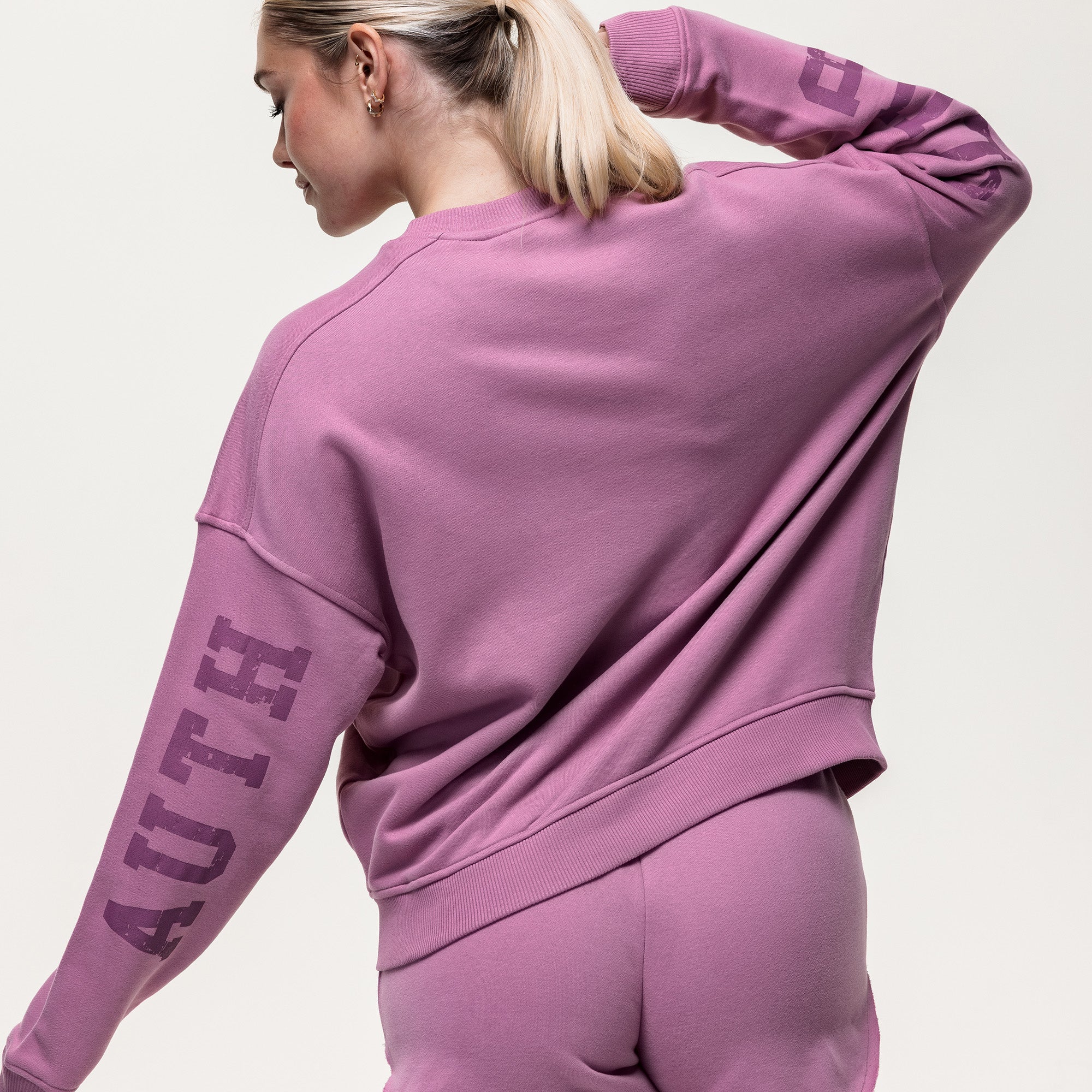Training Club Crew Sweat - Vintage Orchid