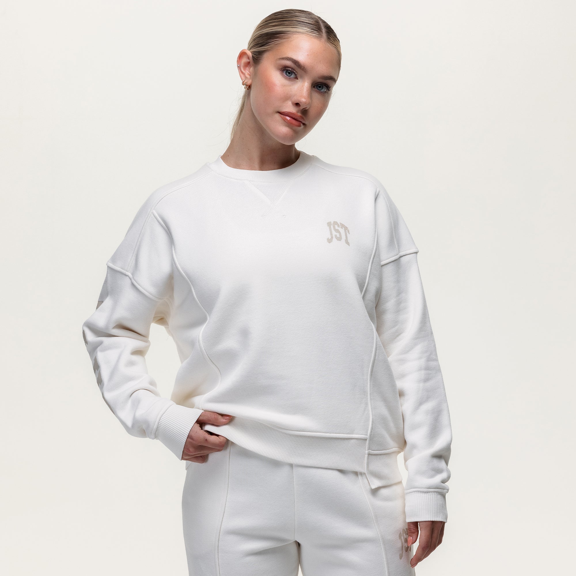 Training Club Crew Sweat - Vintage Stone