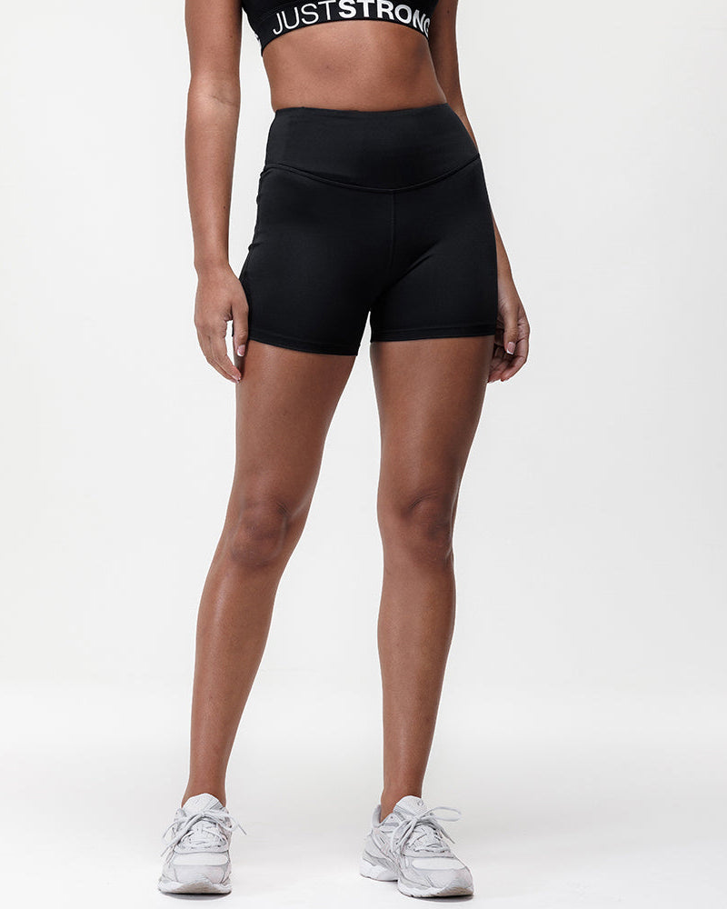 Motion High Rise Hot Pants - Black