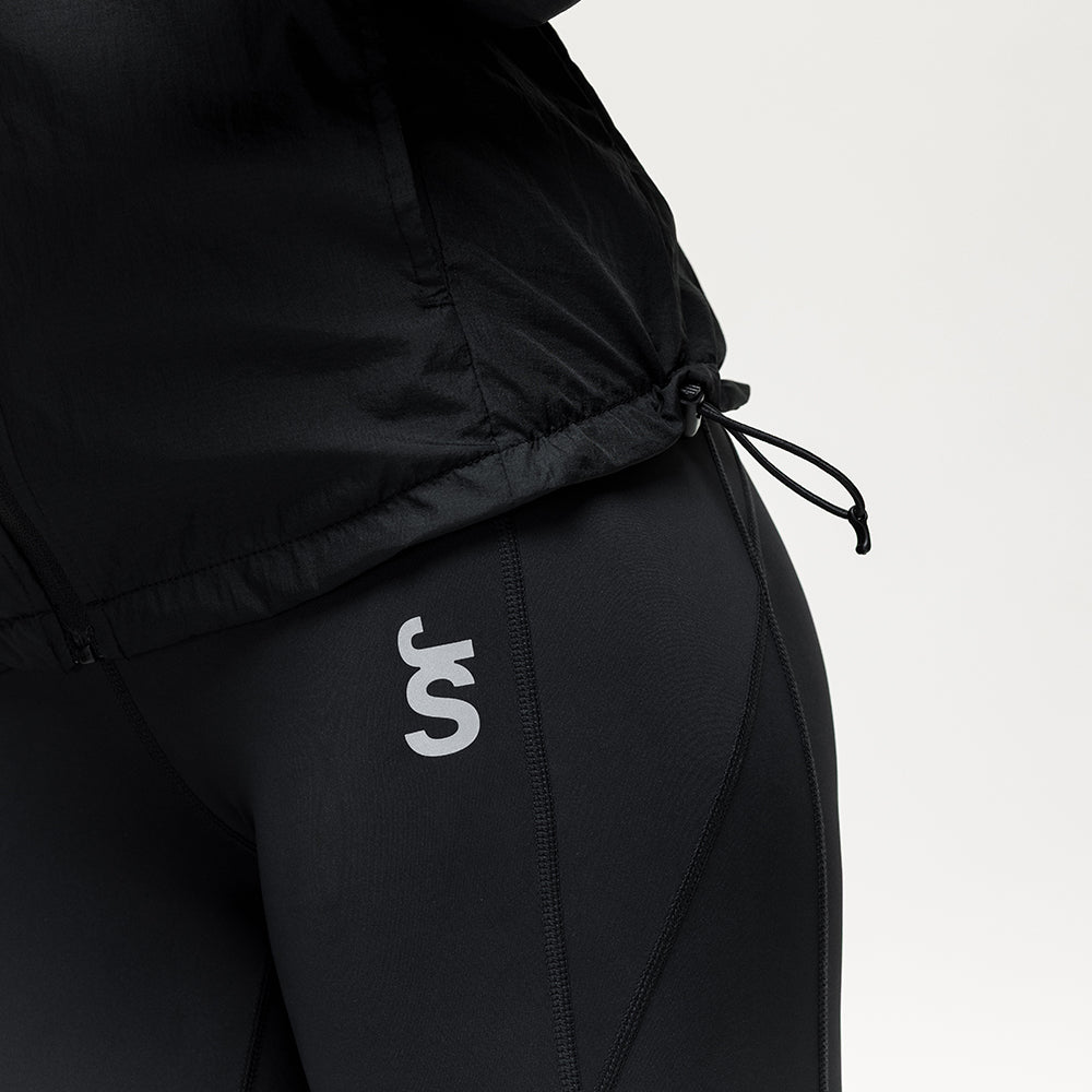 Run Lite Water Resistant Jacket - Black Onyx