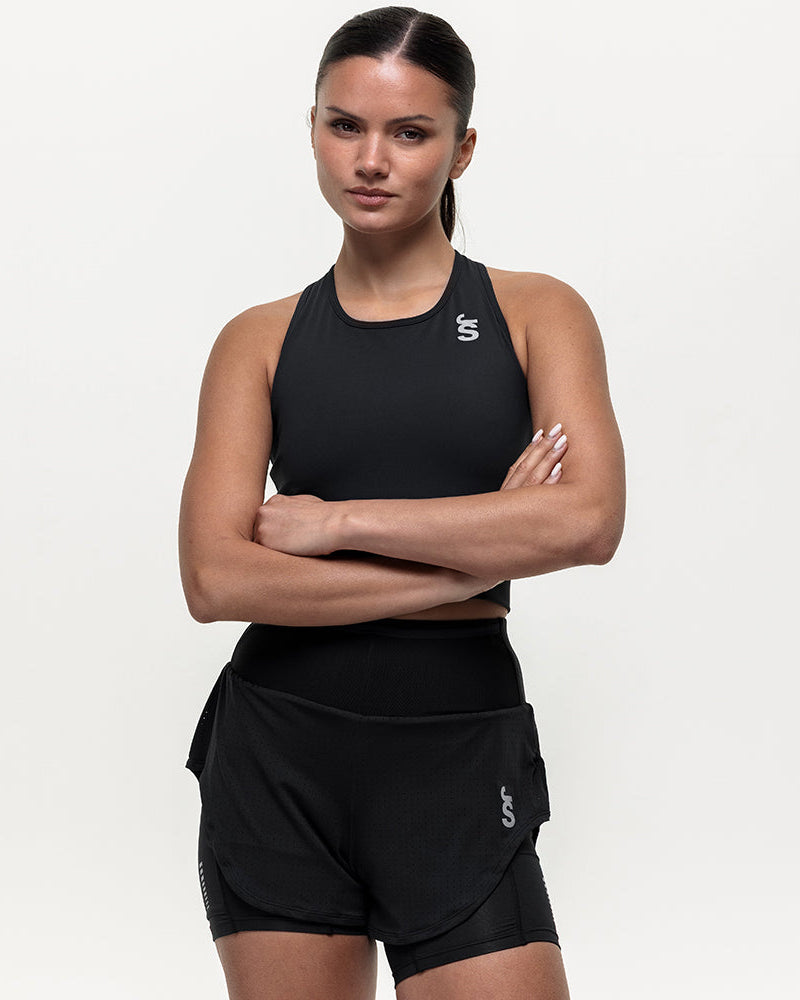 Run Mesh 2-in-1 Short - Black Onyx