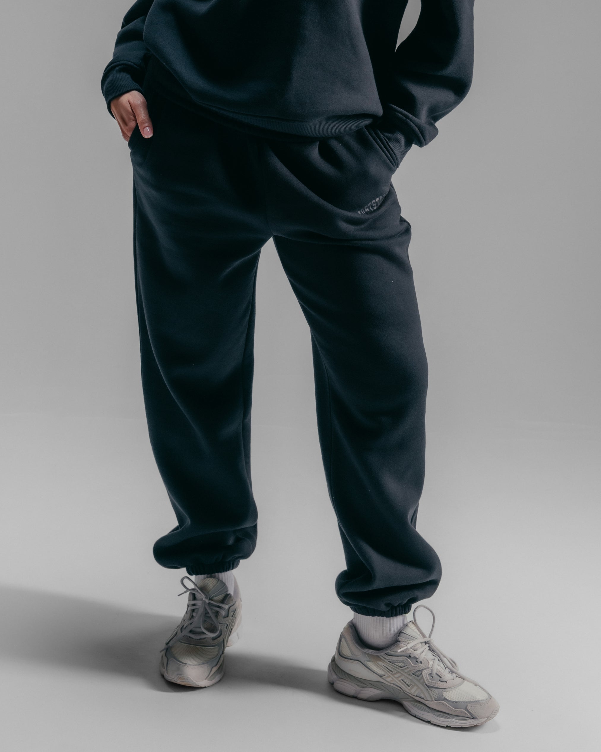 Essentials Oversized Sweatpants - Black