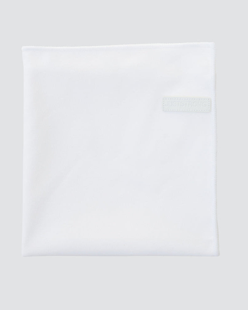 Ivory White Microfibre Towel