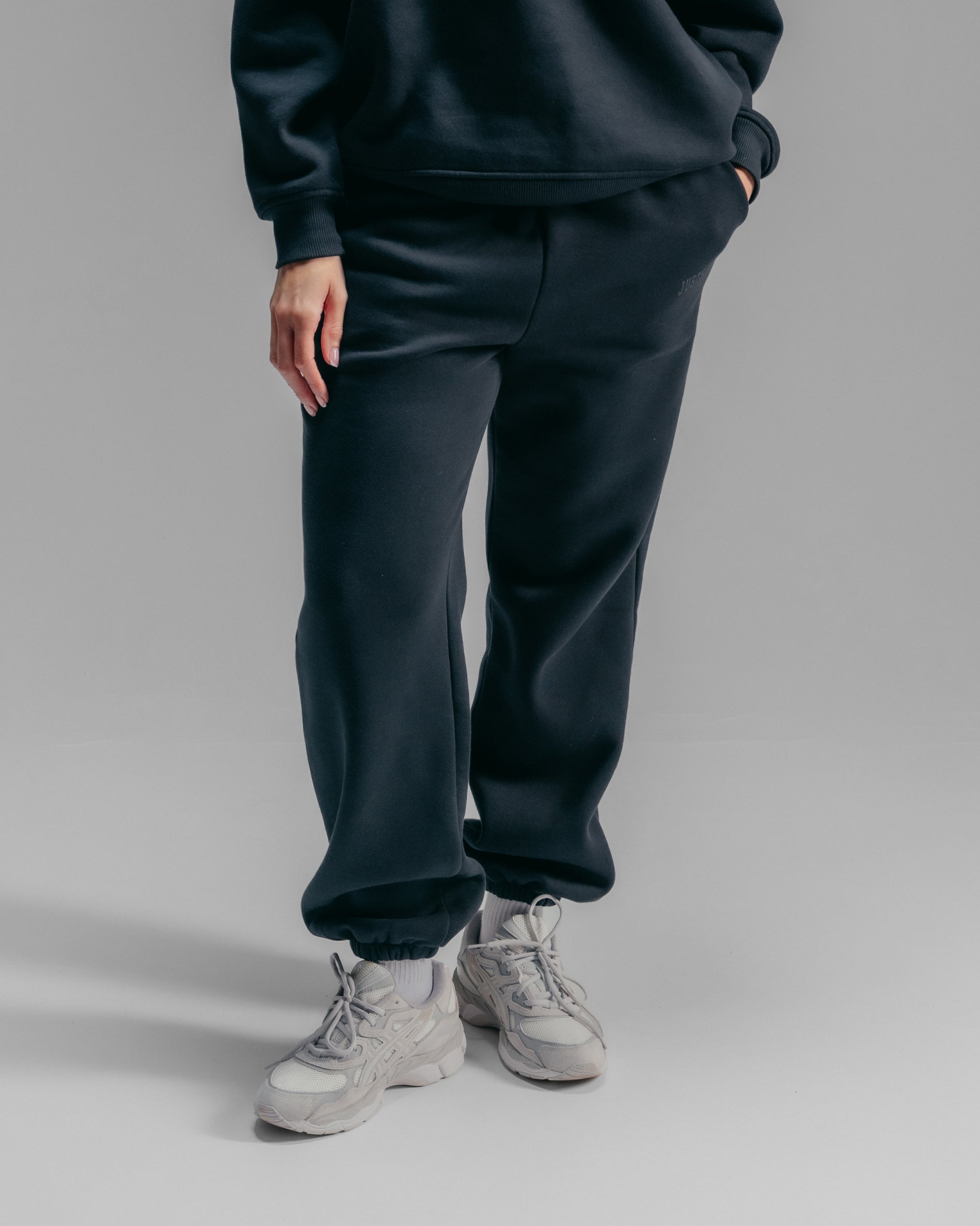 Essentials Oversized Sweatpants - Black