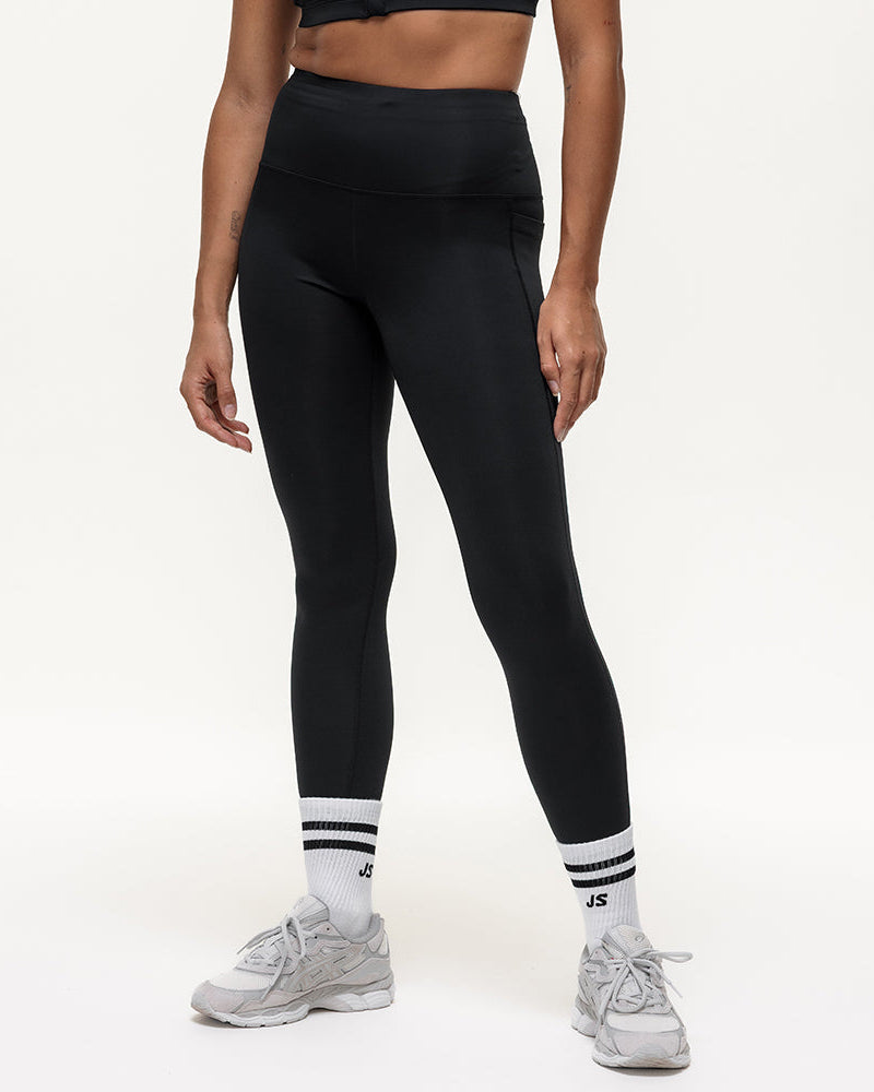 High Rise Genesis Leggings - Black Onyx
