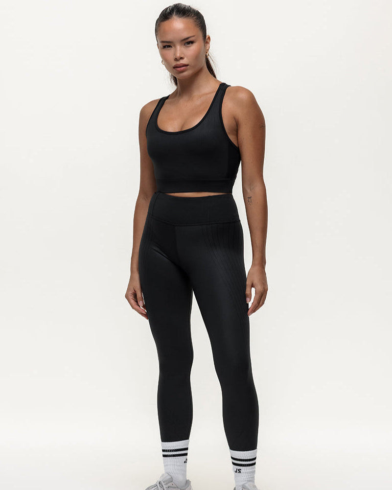 Agility Workout Bra - Black Onyx