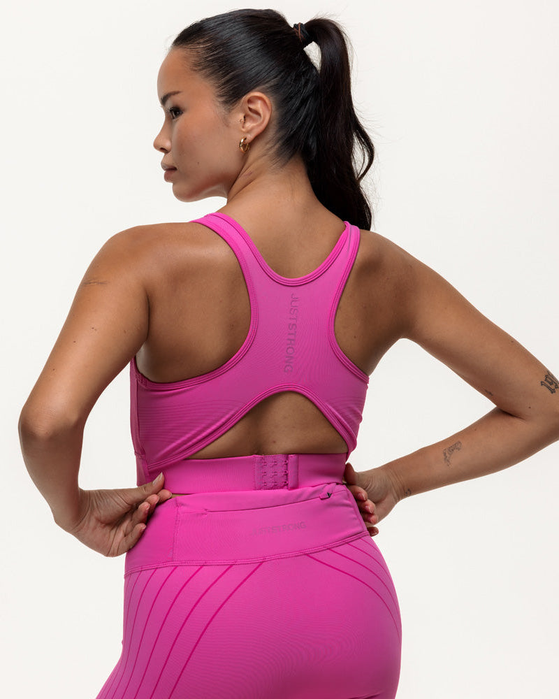 Agility Workout Bra - Fuschia Pink