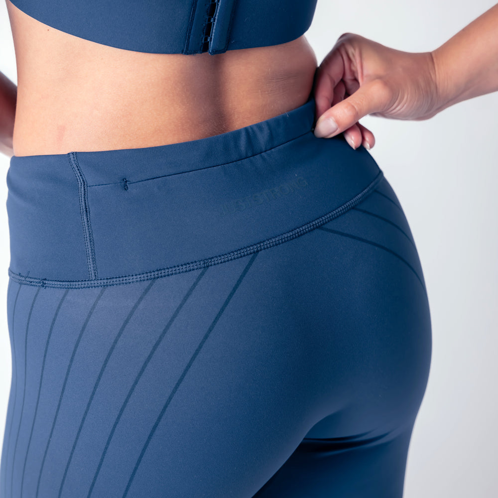 Agility Workout Leggings - True Navy