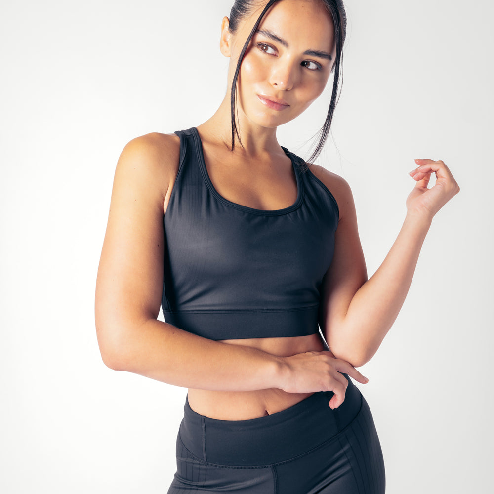 Agility Workout Bra - Black Onyx