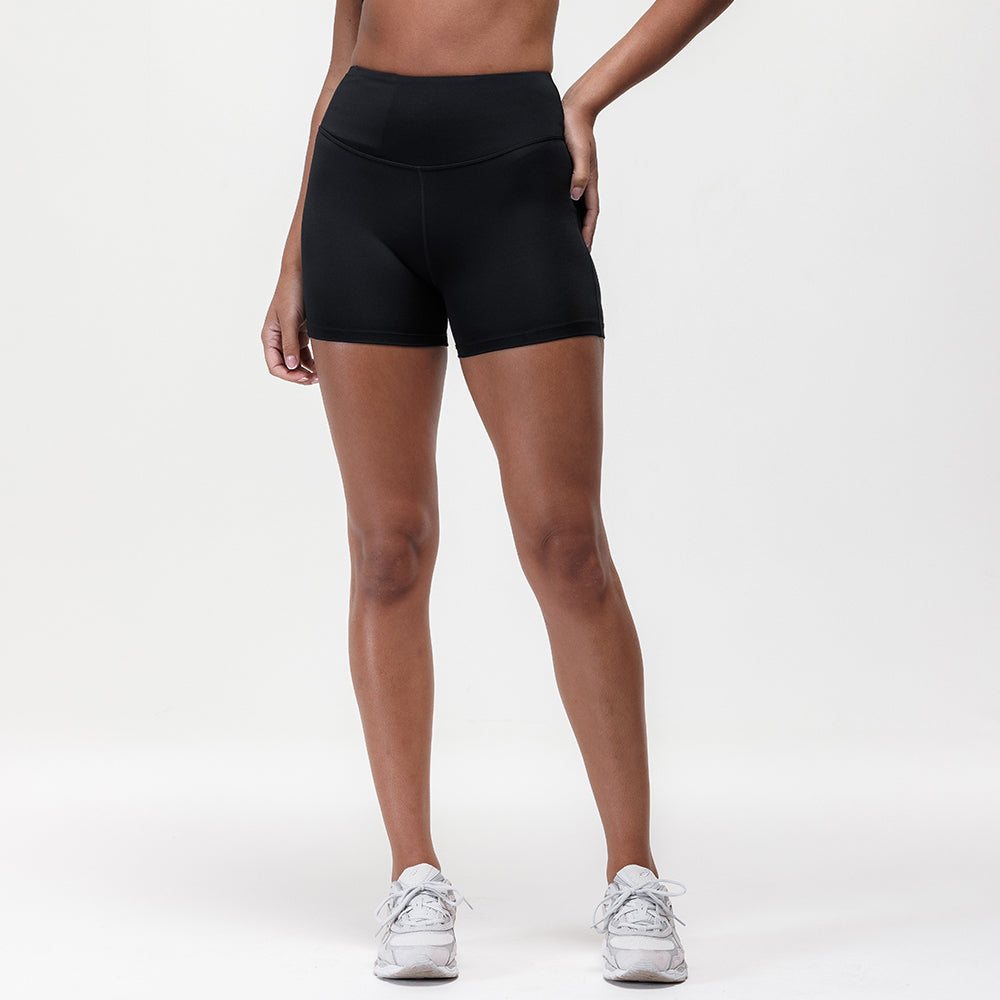 Motion High Rise Hot Pants - Black